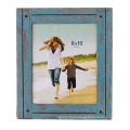 High quality custom rusic handmade vintage photo frame distressed wooden photo frame wholesale